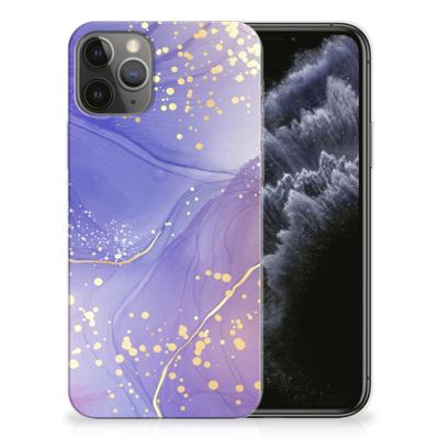 Smartphone hoesje voor Apple iPhone 11 Pro Watercolor Paars