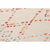 Tapijt DKD Home Decor 60 x 240 x 0,7 cm Polyester Multicolour Ruiten - thumbnail