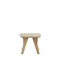 Light & Living Bijzettafel Quenza Mangohout - Naturel - Vierkant - thumbnail