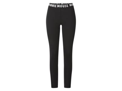 Dames legging (Minnie/zwart, S (36-38))