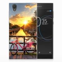 Sony Xperia L1 Siliconen Back Cover Amsterdamse Grachten - thumbnail