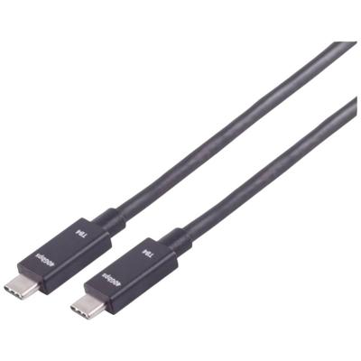 BKL Electronic 10080134 USB-C ® verbindingskabel, TB4, UltraFlex, 1,5 m 1 stuk(s)