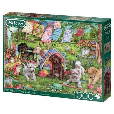 Puppies in the Garden Puzzel 1000 Stukjes Puppies in the Garden Puzzel 1000 Stukjes