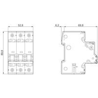 Siemens 5SY43326 5SY4332-6 Zekeringautomaat 32 A 230 V, 400 V - thumbnail
