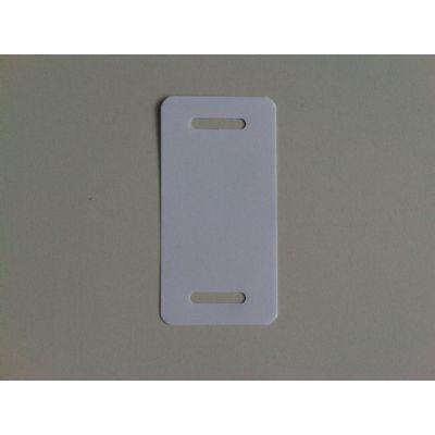 Kupa-labels 54x110 mm wit 2 band-sleuven