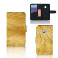 Samsung Galaxy Xcover 4 | Xcover 4s | Book Style Case | Licht Hout - thumbnail