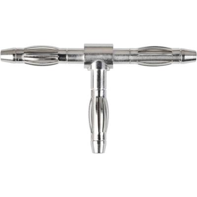 Schützinger TFS 1241 Veiligheids-connector Bus 4 mm, Bus 4 mm - Bus 4 mm Nikkel 1 stuk(s)