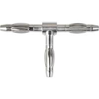 Schützinger TFS 1241 Veiligheids-connector Bus 4 mm, Bus 4 mm - Bus 4 mm Nikkel 1 stuk(s) - thumbnail