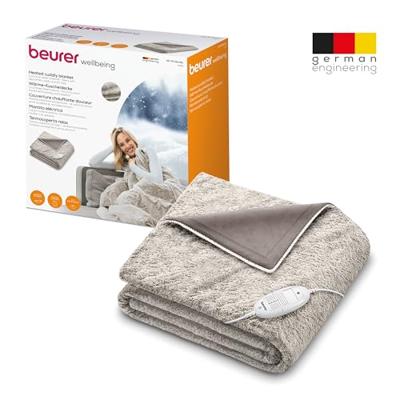 Beurer HD 75 Cosy Nordic Elektrische deken 100 W Beige