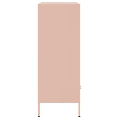 Hoge kast 68x39x101,5 cm koudgewalst staal roze Hoge kast 68x39x101,5 cm koudgewalst staal roze