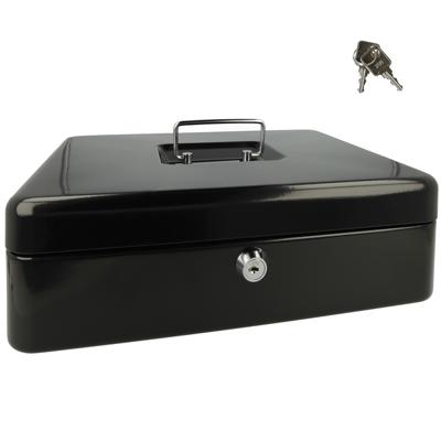 Westcott AC-E51002-ZW Geldkist 301x242x91mm Zwart, Kunststof Inzet Met 5 Vakken Westcott AC-E51002-ZW Geldkist 301x242x91mm Zwart, Kunststof Inzet Met 5 Vakken