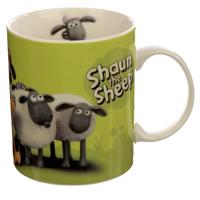 Shaun het Schaap Porselein Mok - Groen - thumbnail