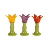 Kandelaar narcis Ø7,5xH13cm - thumbnail