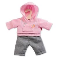 Heless Poppen jogging outfit - roze, 35-45 cm - thumbnail