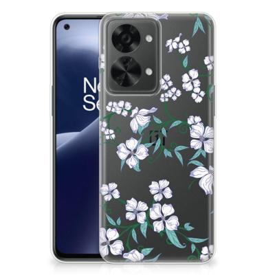 OnePlus Nord 2T Uniek | TPU Case | Blossom White