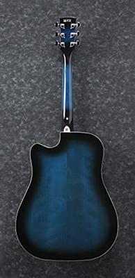 Ibanez PF15ECE-TBS Transparent Blue Sunburst elek. akoestische westerngitaar