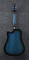 Ibanez PF15ECE-TBS Transparent Blue Sunburst elek. akoestische westerngitaar - thumbnail