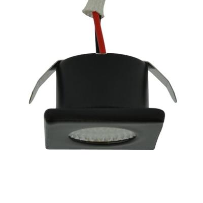 Lyora Vierkant inbouwspotjeForte Mini zwart - VY-001SB