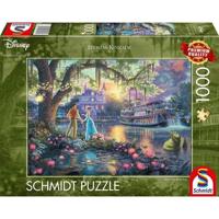 Puzzel - SCHMIDT SPIELE - DISNEY, De prinses en de kikker - 1000 stukjes - Geschikt voor 12 jaar en ouder - thumbnail