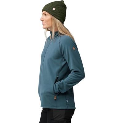 Fjällräven Fleece jas Övik Lite Fleece Jacket W, chalk white, Maat: M