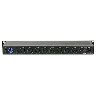 Showtec NET-8/3 8-kanaals Art-Net DMX converter 3p XLR Showtec NET-8/3 8-kanaals Art-Net DMX converter 3p XLR