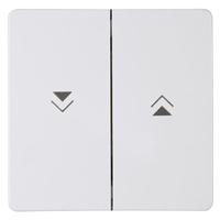 Kopp 334488000 Jaloezie-schakelaar, Jaloezie-knop Afdekking HK05 Arctisch-wit 1 stuk(s) - thumbnail