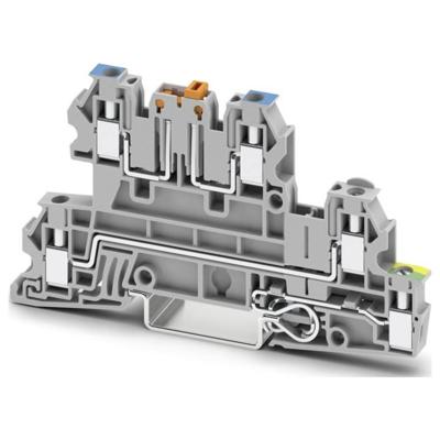 Phoenix Contact 3076032 Installatieklem voor aardleider Grijs 50 stuk(s)