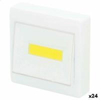 Schakelaar Aktive Wit 8,5 x 8,5 x 3 cm (24 Stuks) - thumbnail