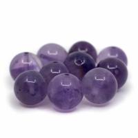 Edelsteen Losse Kralen Amethist - 10 stuks (10 mm) - thumbnail