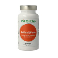 VitOrtho AntioxidForm voorheen antioxidant formule 60 Vegetarische capsules - thumbnail