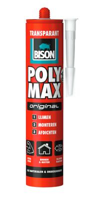 Bison Poly Max Original Transparant Crt 300G*12 Nl - 6306540 - 6306540 Bison Poly Max Original Transparant Crt 300G*12 Nl - 6306540 - 6306540