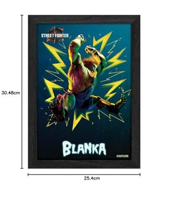 Pixel Frames Plax - Street Fighter 6: Blanka (25cm x 30cm)