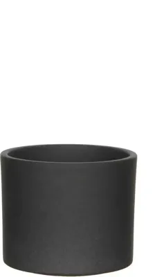 Era pot rond donkergrijs mat h13xd15 cm Mica Decorations - Mica decorations