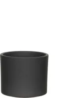 Era pot rond donkergrijs mat h13xd15 cm Mica Decorations - Mica decorations - thumbnail