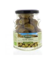 Olijven groen ontpit bio 165 Gram - thumbnail
