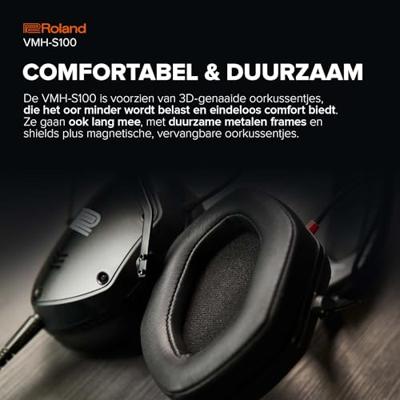 Roland VMH-S100 studio hoofdtelefoon
