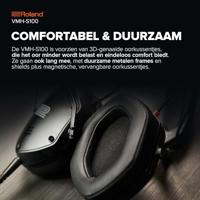 Roland VMH-S100 studio hoofdtelefoon - thumbnail