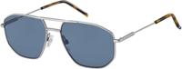 Tommy Hilfiger zonnebril 1710/S heren piloot cat. 3 zilver/blauw - thumbnail