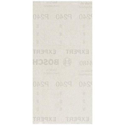 Bosch Accessoires Expert M480 schuurnet voor vlakschuurmachines 93 x 186 mm, K240 - 10 stuk(s) - 2608900749