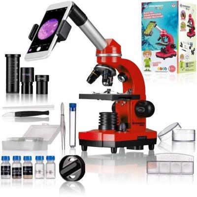 BRESSER JUNIOR Biolux SEL Studenten Microscoop (rood)
