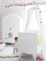 Lichtgevende ballen slinger veelkleurig - thumbnail