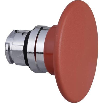 Schneider Electric ZB4BR4 ZB4BR4 Terugstelbaar (Ø) 22 mm Zonder markering Chroom, Rood 1 stuk(s)