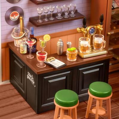 Robotime Super Store Leisurely Cheers Bars Bouwpakket DIY Knutselen