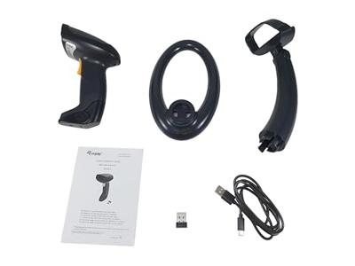 Equip 351023 barcode-lezer Draagbare streepjescodelezer 1D LED Zwart