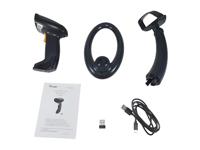 Equip 351023 barcode-lezer Draagbare streepjescodelezer 1D LED Zwart - thumbnail