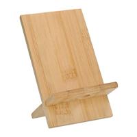 QUVIO Telefoonstandaard - Bamboe - Lichtbruin - thumbnail