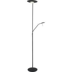 Steinhauer - Zodiac - vloerlamp 2 lichts flex - zwart