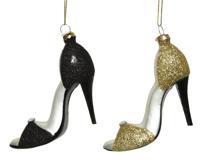 Ornament glas schoen l9,50b3,70h10,5 a2 KSD - Ksd - thumbnail