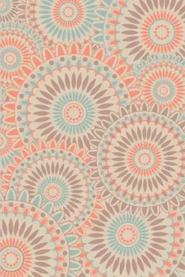 Blommie's lifestyle Buitenkleed 180x270cm H pastel zalm