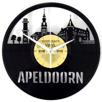 Vinyl wandklok Skyline Apeldoorn LP langspeelplaat - thumbnail